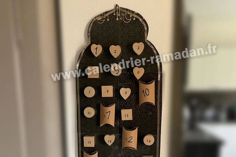 Tuto pour créer soi-même son calendrier du Ramadan