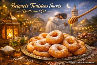 Beignets tunisiens sucrés : recette traditionnelle pour l'Eid
