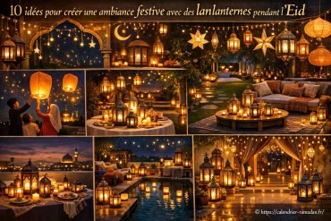 10 idées pour créer une ambiance festive avec des lanternes pendant l'Eid