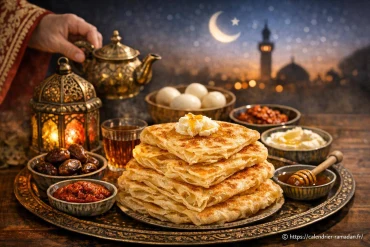 Mlawi tunisien : comment préparer ces crêpes feuilletées pour le suhoor
