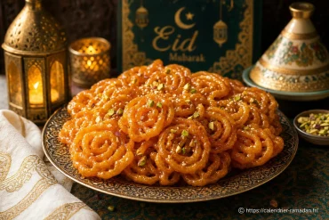 Zlabia algérienne : recette sucrée traditionnelle pour l'Eid