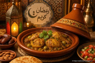 Tajine de poulet marocain : recette savoureuse pour le ftour du Ramadan