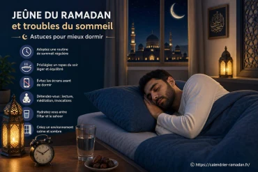 Jeûne du ramadan et troubles du sommeil : comment mieux dormir pendant le mois sacré