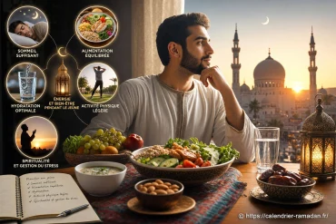 Éviter la fatigue et les baisses d’énergie durant le jeûne du ramadan : nos conseils essentiels