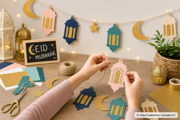 Comment fabriquer soi-même des guirlandes Eid faciles et économiques