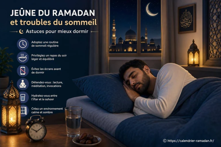 Jeûne du ramadan et troubles du sommeil : comment mieux dormir pendant le mois sacré