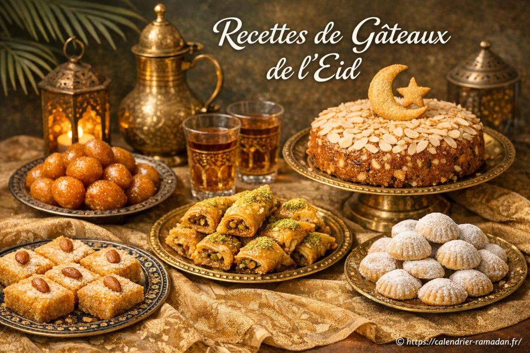 Recettes de gâteaux de l'Eid