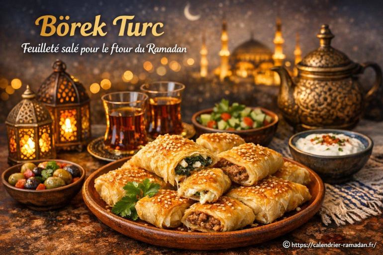 Börek turc : recette de feuilleté salé pour le ftour du Ramadan