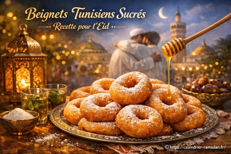 Beignets tunisiens sucrés : recette traditionnelle pour l'Eid