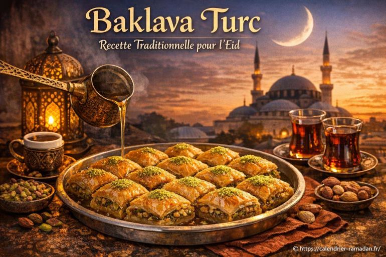 Baklava turc : recette traditionnelle pour célébrer l'Eid