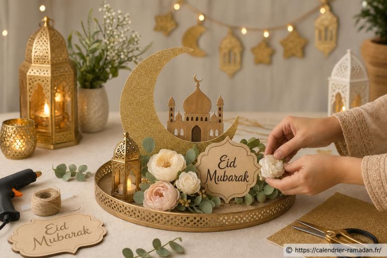 DIY : créer des centres de table personnalisés pour l’Eid facilement