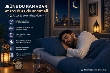 Jeûne du ramadan et troubles du sommeil : comment mieux dormir pendant le mois sacré
