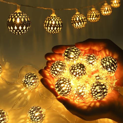Ewikin Guirlande Lumineuse Intérieur Marocaine, 20 LED Maroc