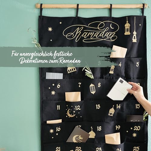 Papierdrachen Calendrier du Ramadan comme Calendrier Mural e