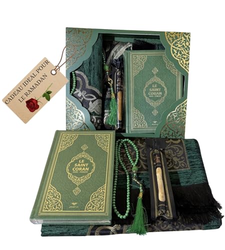 Imani Aksa Coffret Cadeau Musulman-Saint Coran Tapis de priè