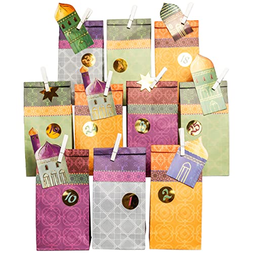Papierdrachen Bricolage Calendrier du Ramadan à remplir - po